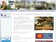 Tablet Screenshot of nordstrasse-duesseldorf.de